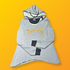 🔸Tennessee Hoodie with Embroidered Logo and Flared Hemline🔸